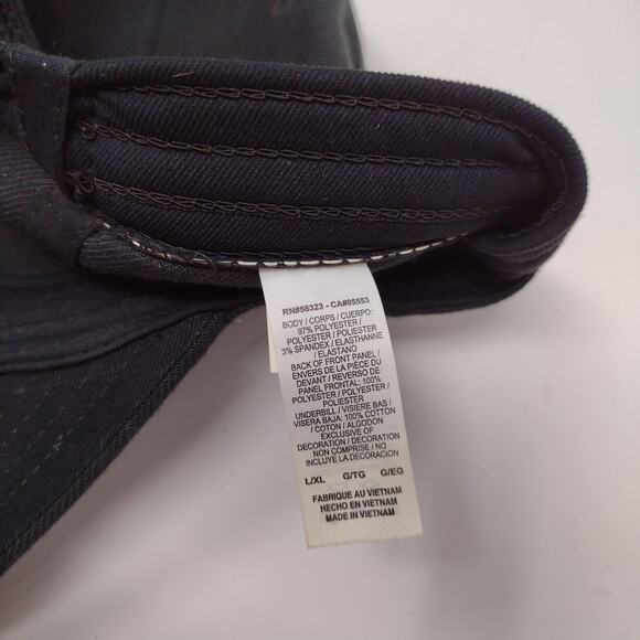 Nike Classic 99 Drifit Hat Size L/XL Black Embroidered Z Soccer Logo - Picture 10 of 11